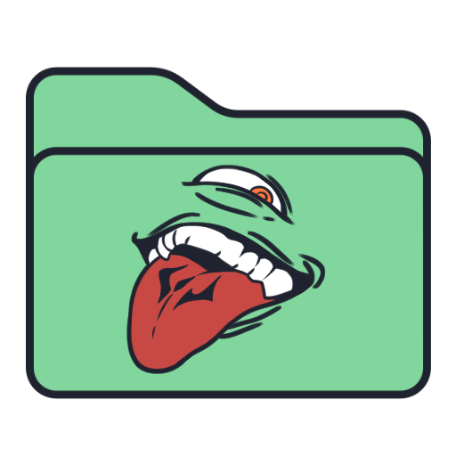 Jujutsu Kaisen Green Folder Icon